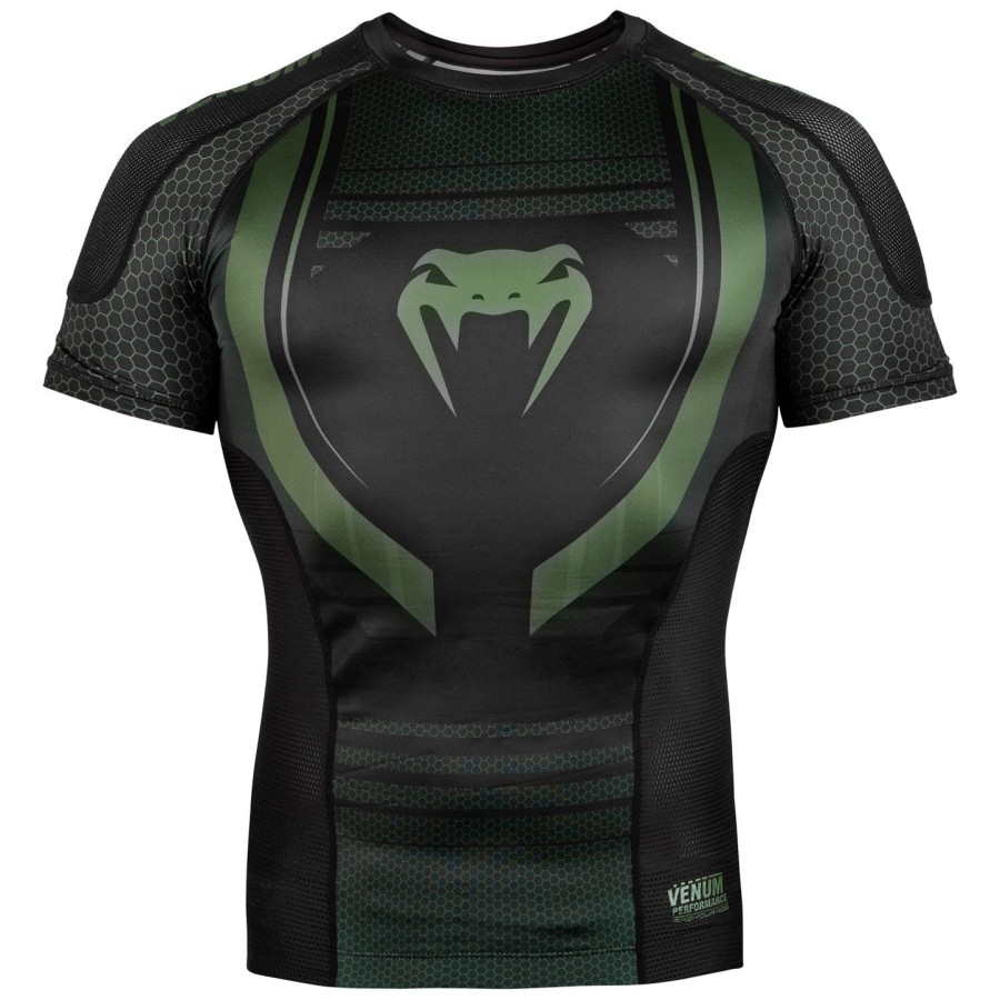 venum technical 2.0 rashguard - Κοντά μανίκια - ΜαύροΧακί - Αποκλειστικό