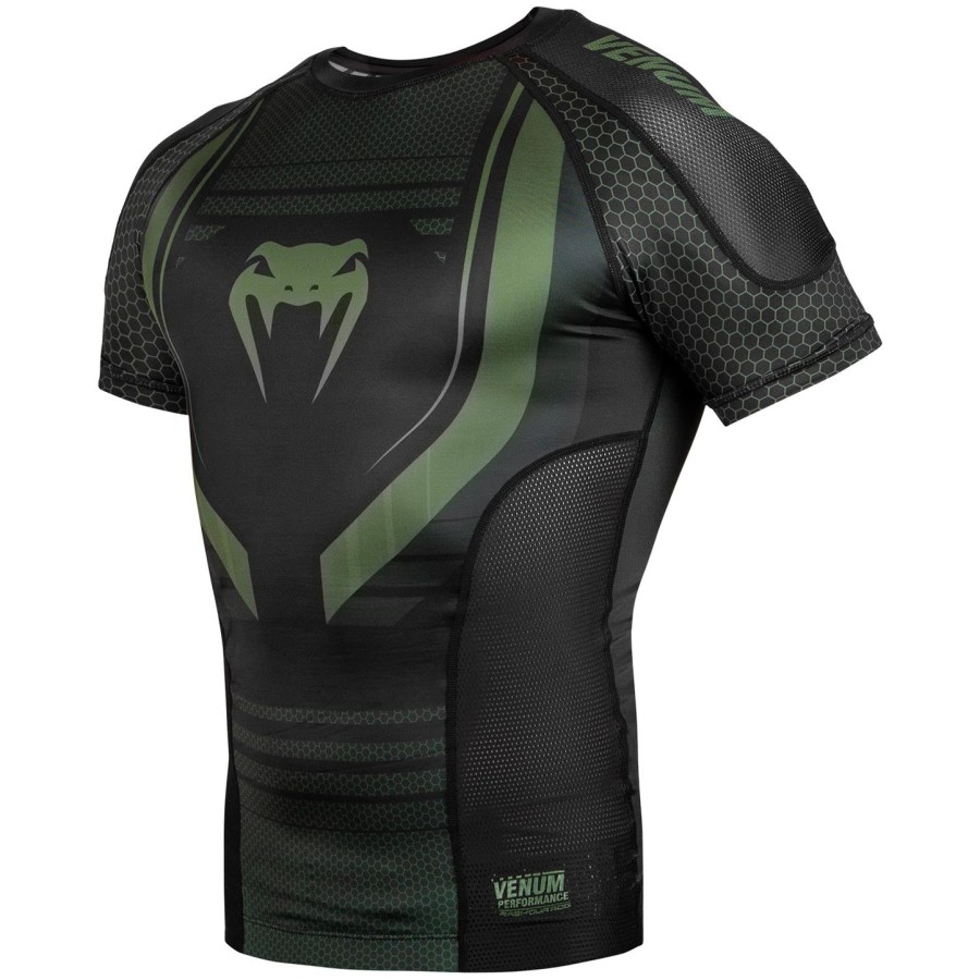 venum technical 2.0 rashguard - Κοντά μανίκια - ΜαύροΧακί - Αποκλειστικό