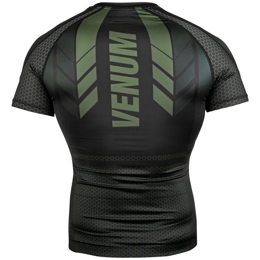 venum technical 2.0 rashguard - Κοντά μανίκια - ΜαύροΧακί - Αποκλειστικό