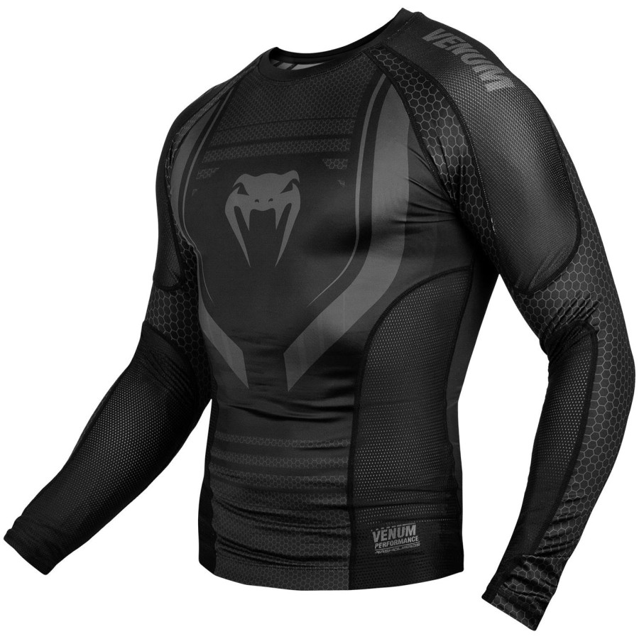 venum technical 2.0 rashguard - Μακριά μανίκια - ΜαύροΜαύρο