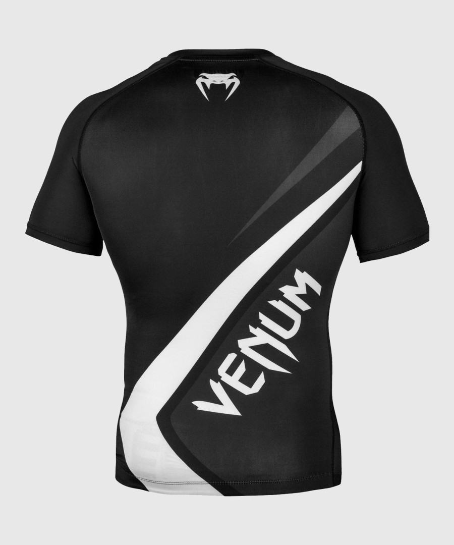 venum contender 4.0 rashguard - Κοντά Μανίκια - ΜαύροΓκρι-Λευκό