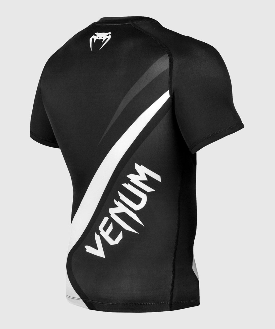 venum contender 4.0 rashguard - Κοντά Μανίκια - ΜαύροΓκρι-Λευκό