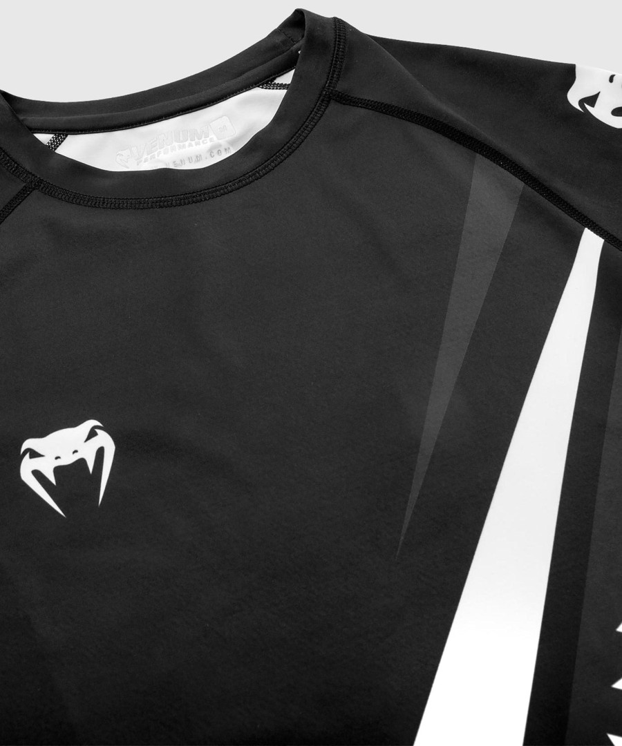 venum contender 4.0 rashguard - Κοντά Μανίκια - ΜαύροΓκρι-Λευκό