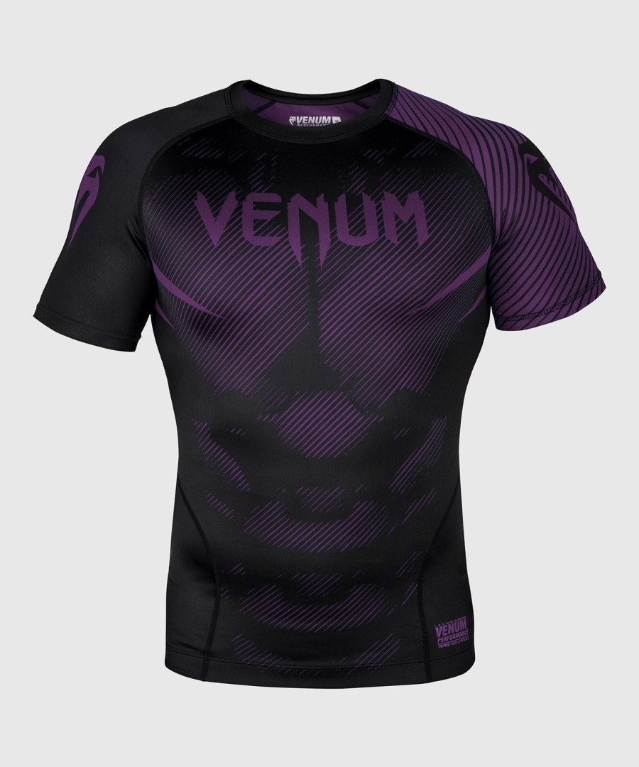 venum nogi 2.0 rashguard - Κοντά μανίκια - ΜαύροΜωβ