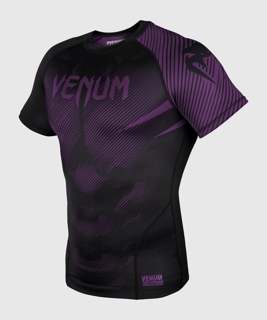 venum nogi 2.0 rashguard - Κοντά μανίκια - ΜαύροΜωβ