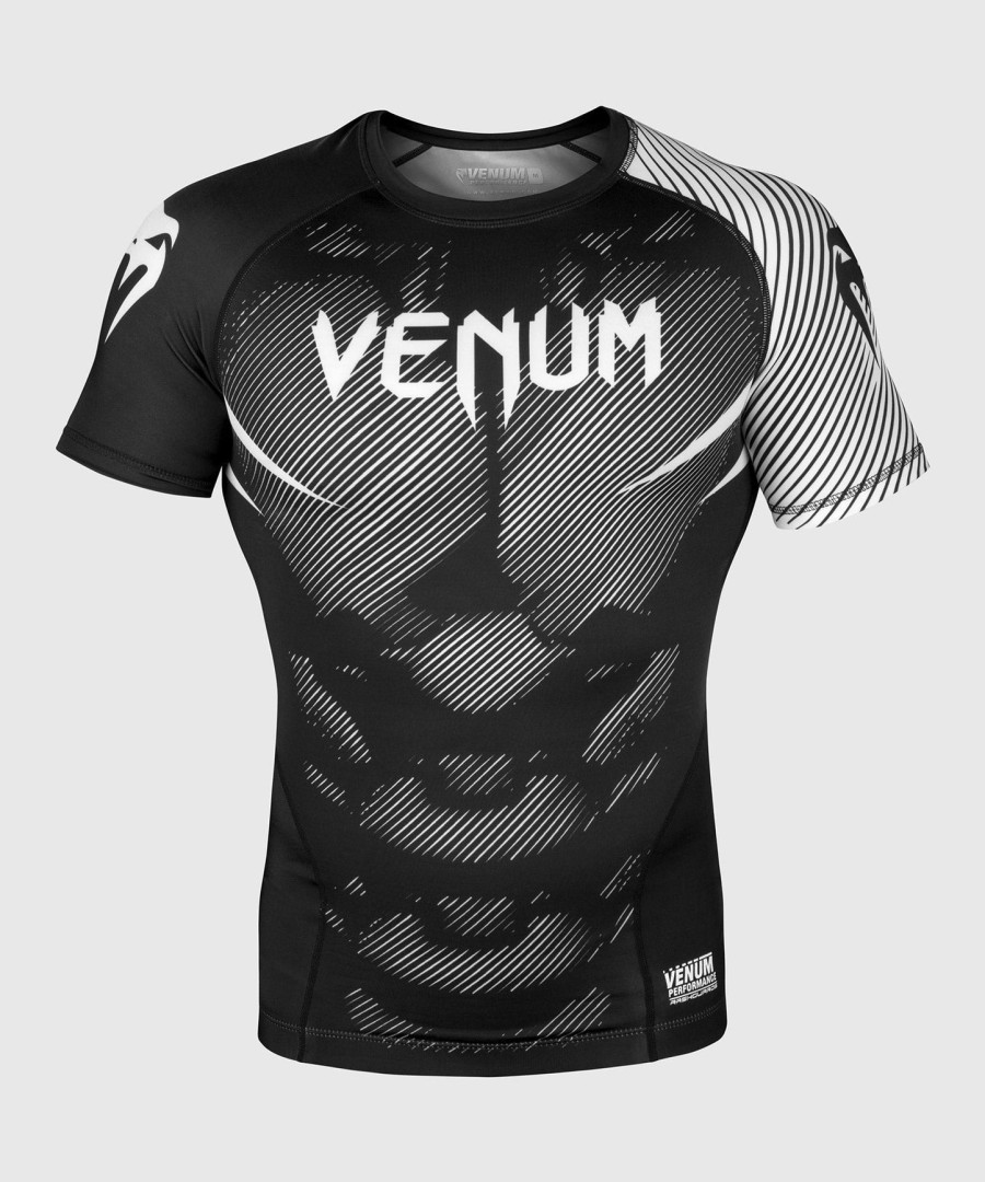 venum nogi 2.0 rashguard - Κοντά μανίκια - ΜαύροΛευκό