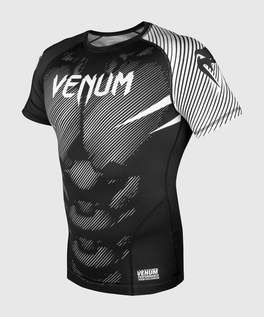 venum nogi 2.0 rashguard - Κοντά μανίκια - ΜαύροΛευκό