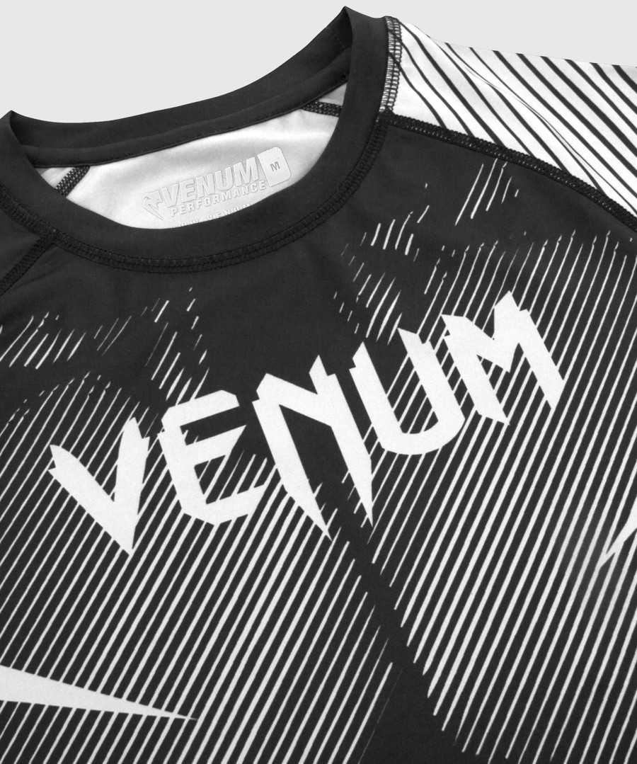 venum nogi 2.0 rashguard - Κοντά μανίκια - ΜαύροΛευκό