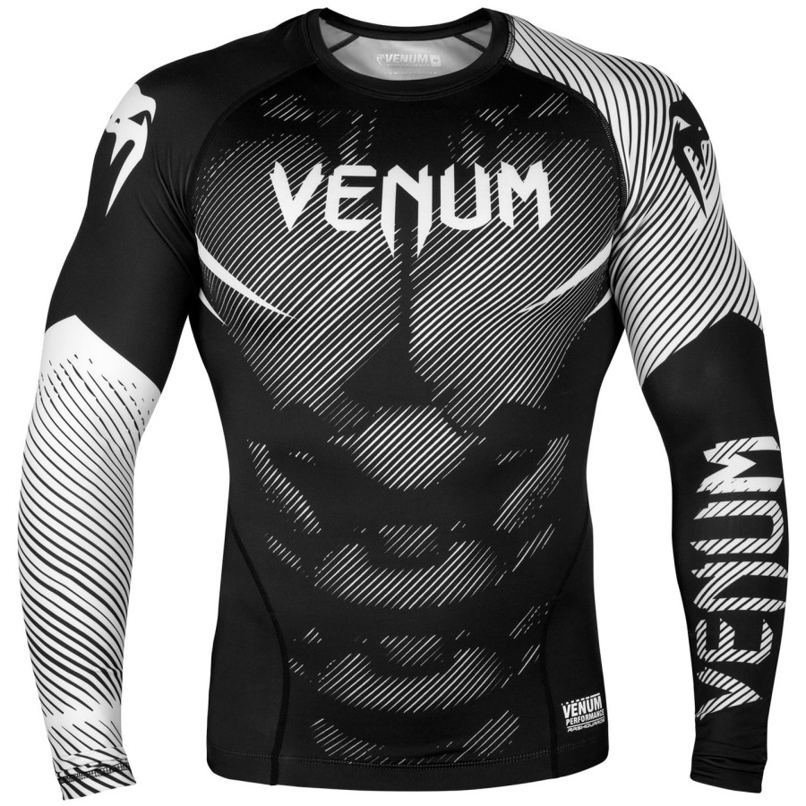 venum nogi 2.0 rashguard - Μακριά μανίκια - ΜαύροΛευκό