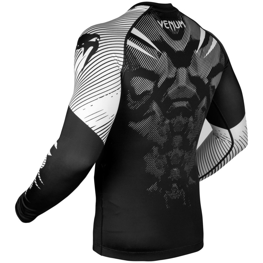 venum nogi 2.0 rashguard - Μακριά μανίκια - ΜαύροΛευκό