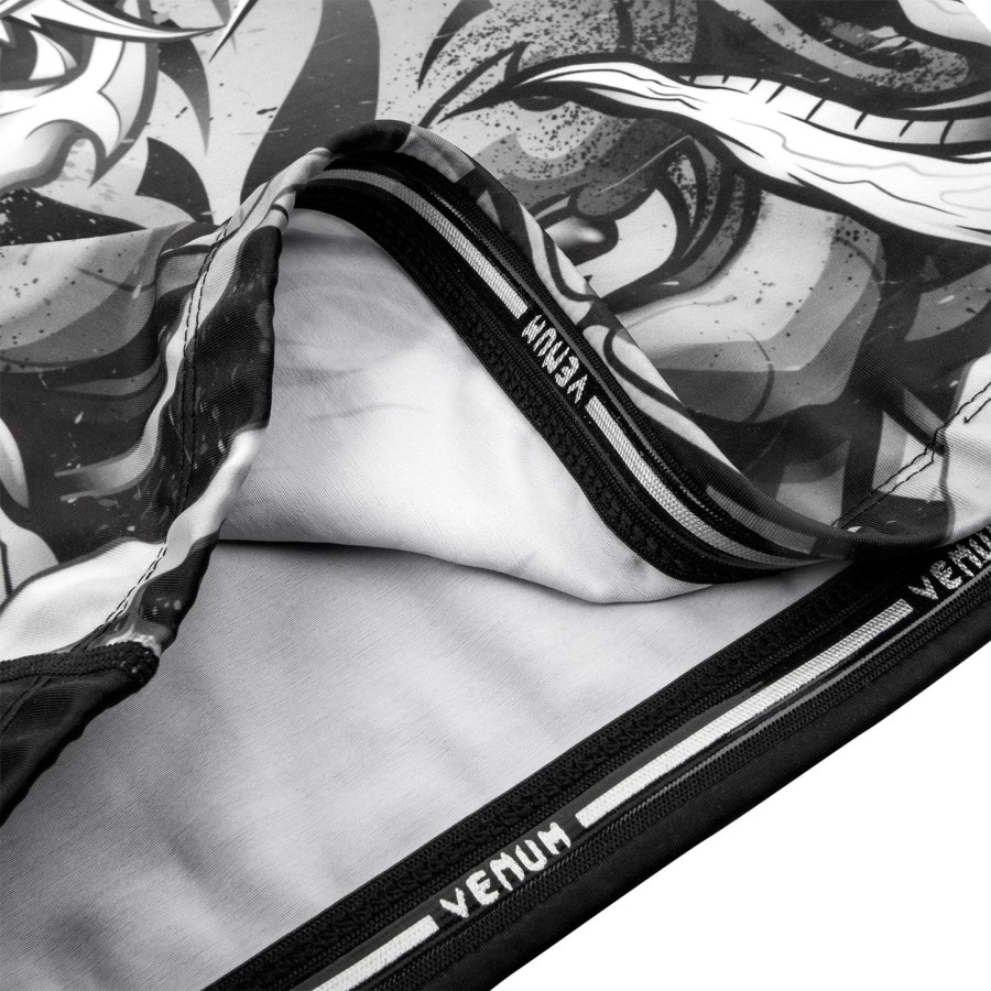 venum devil rashguard - Μακριά Μανίκια - ΛευκόΜαύρο