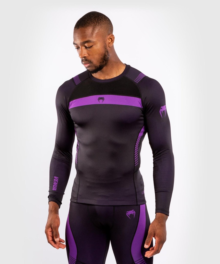 venum nogi 3.0 rashguard - Μακριά μανίκια - ΜαύροΜωβ