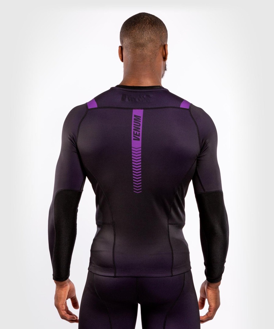 venum nogi 3.0 rashguard - Μακριά μανίκια - ΜαύροΜωβ