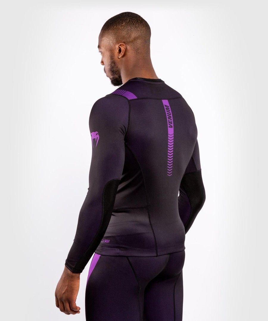 venum nogi 3.0 rashguard - Μακριά μανίκια - ΜαύροΜωβ