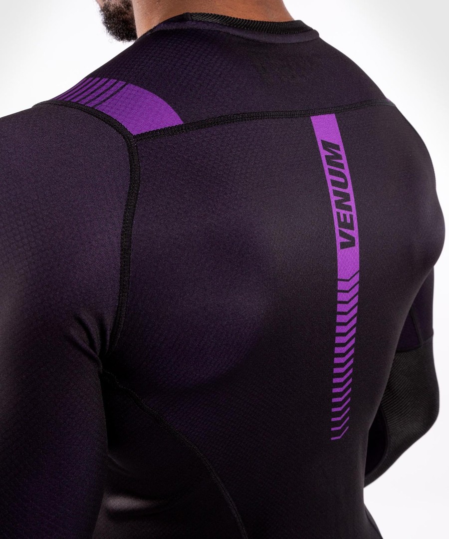 venum nogi 3.0 rashguard - Μακριά μανίκια - ΜαύροΜωβ