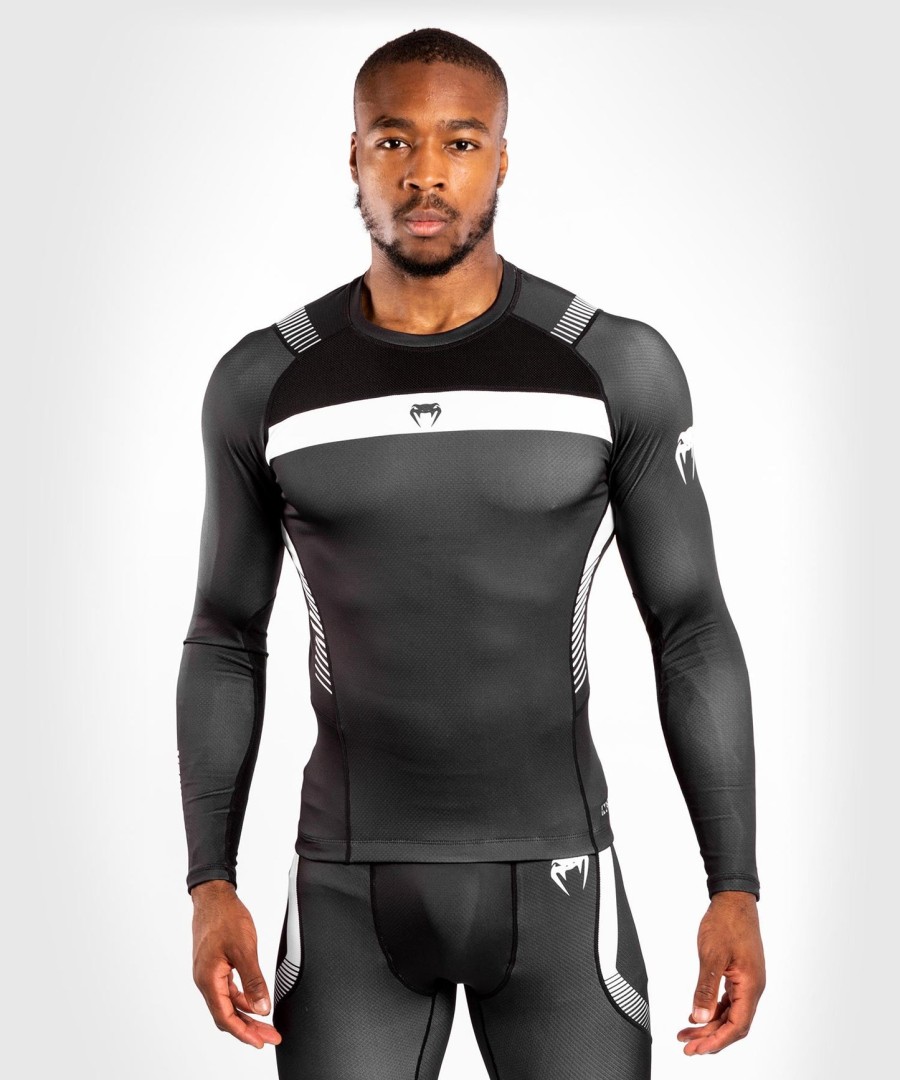 venum nogi 3.0 rashguard - Μακριά μανίκια - ΜαύροΛευκό