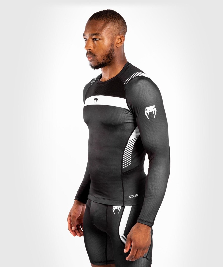 venum nogi 3.0 rashguard - Μακριά μανίκια - ΜαύροΛευκό