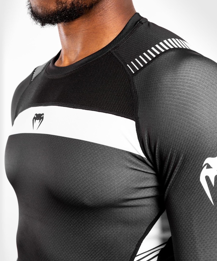 venum nogi 3.0 rashguard - Μακριά μανίκια - ΜαύροΛευκό