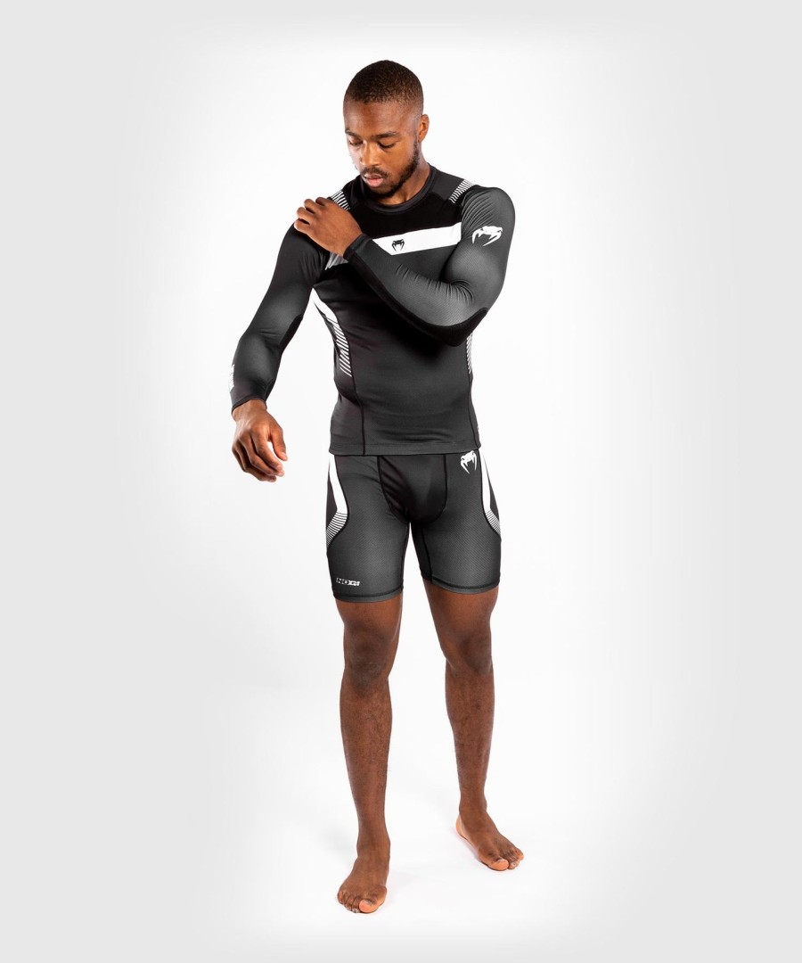 venum nogi 3.0 rashguard - Μακριά μανίκια - ΜαύροΛευκό