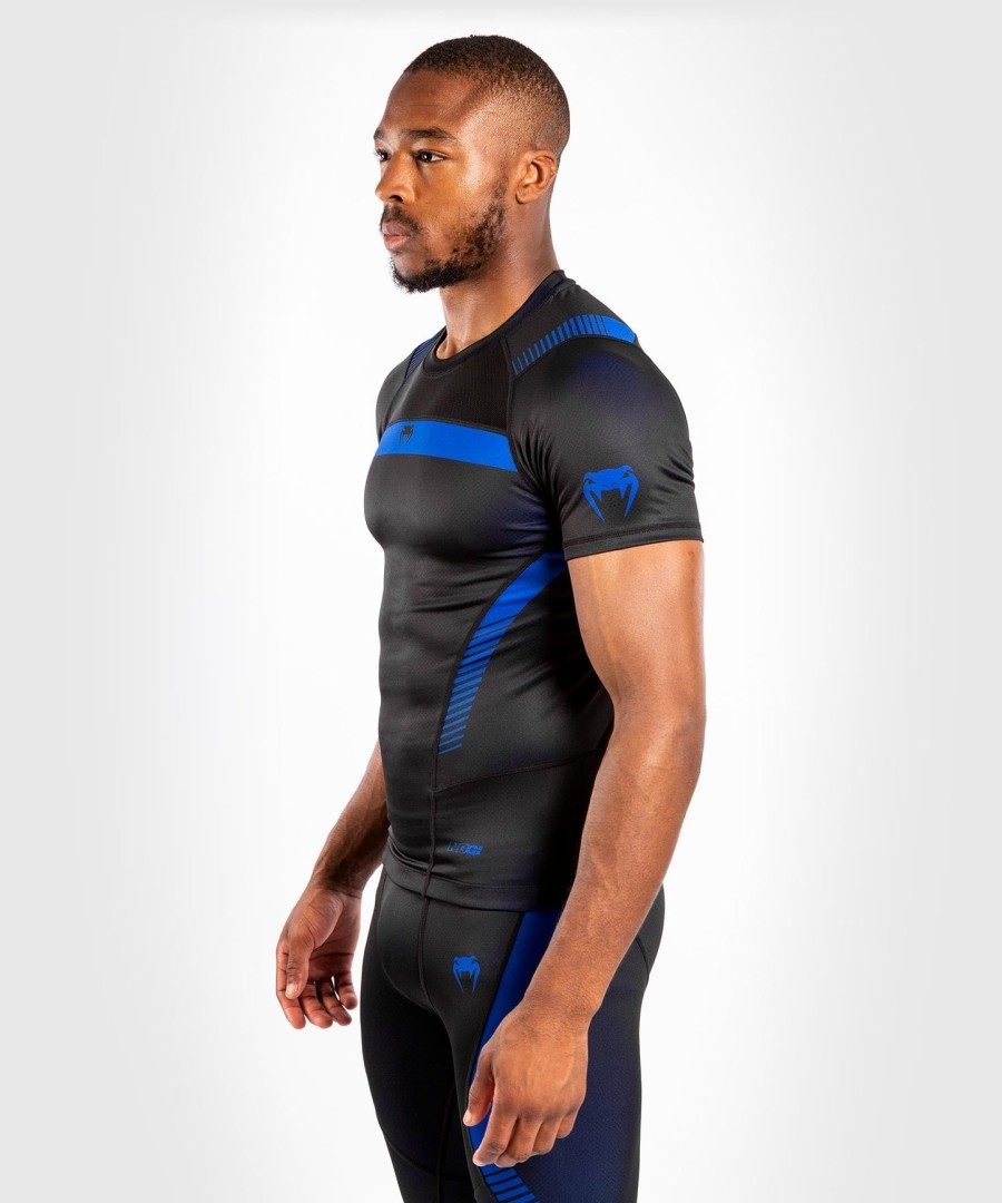 venum nogi 3.0 rashguard - Κοντά μανίκια - ΜαύροΜπλε