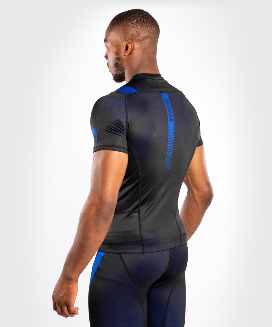 venum nogi 3.0 rashguard - Κοντά μανίκια - ΜαύροΜπλε