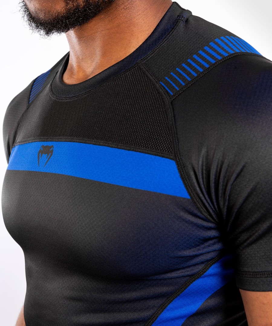 venum nogi 3.0 rashguard - Κοντά μανίκια - ΜαύροΜπλε