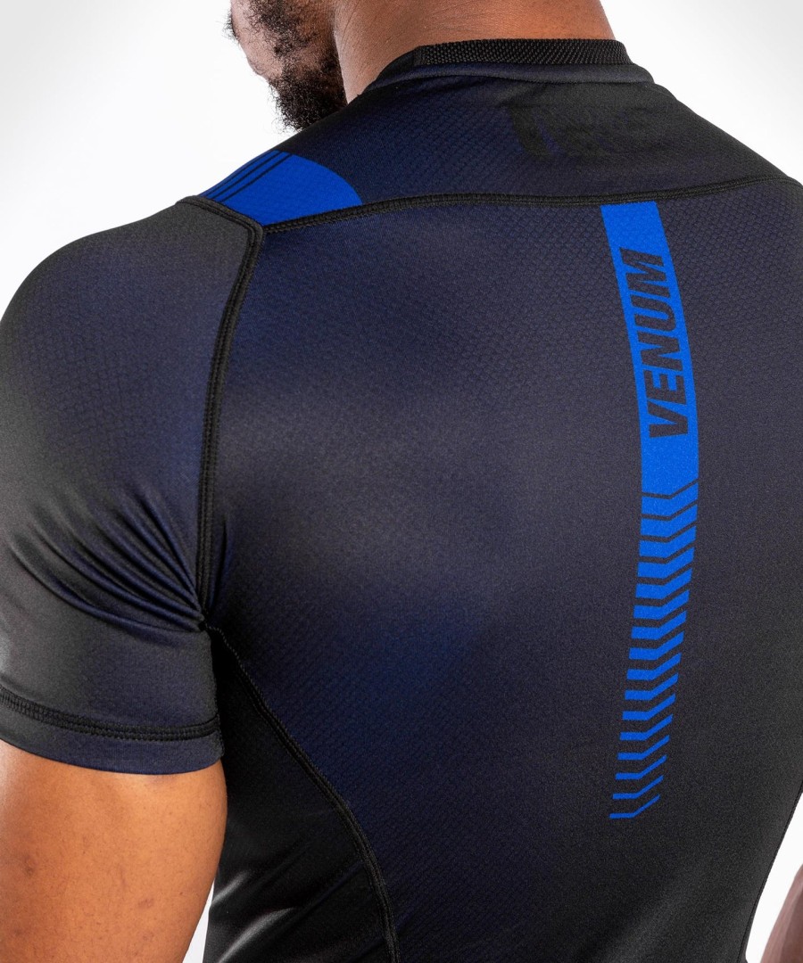 venum nogi 3.0 rashguard - Κοντά μανίκια - ΜαύροΜπλε