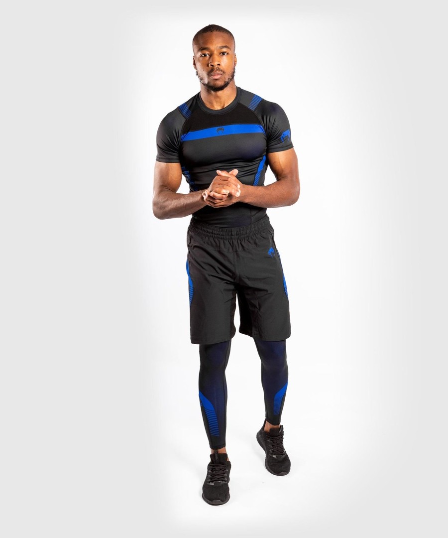 venum nogi 3.0 rashguard - Κοντά μανίκια - ΜαύροΜπλε
