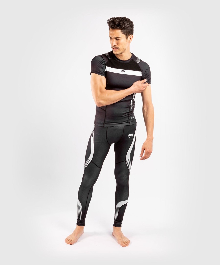venum nogi 3.0 rashguard - Κοντά μανίκια - ΜαύροΛευκό