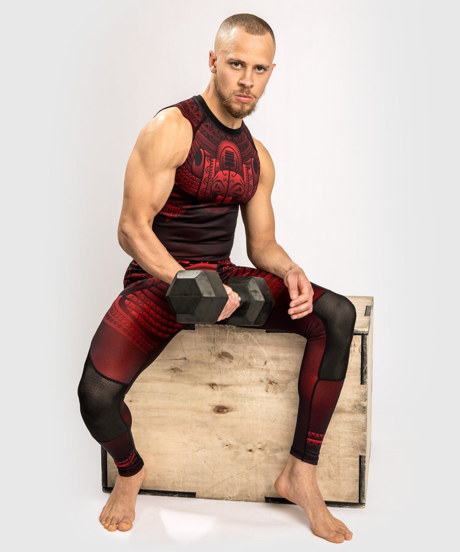 venum nakahi rashguard - Αμάνικο - ΜαύροΚόκκινο