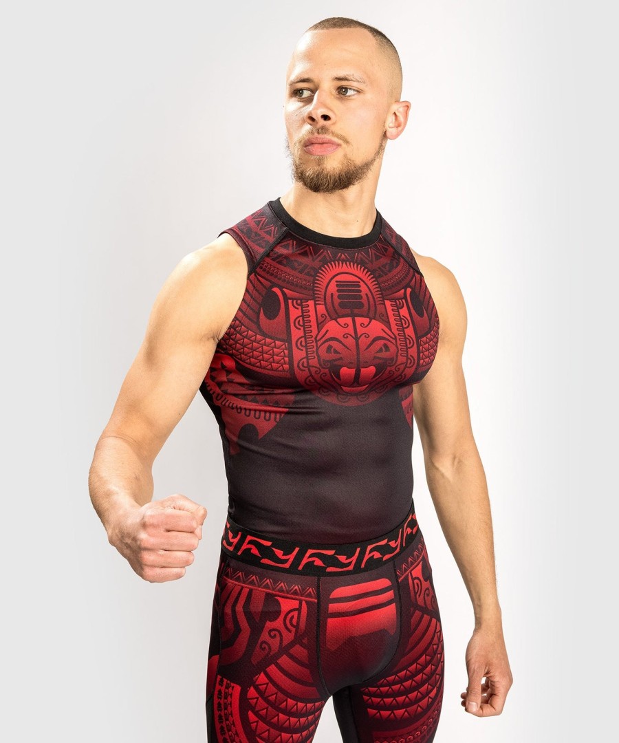 venum nakahi rashguard - Αμάνικο - ΜαύροΚόκκινο