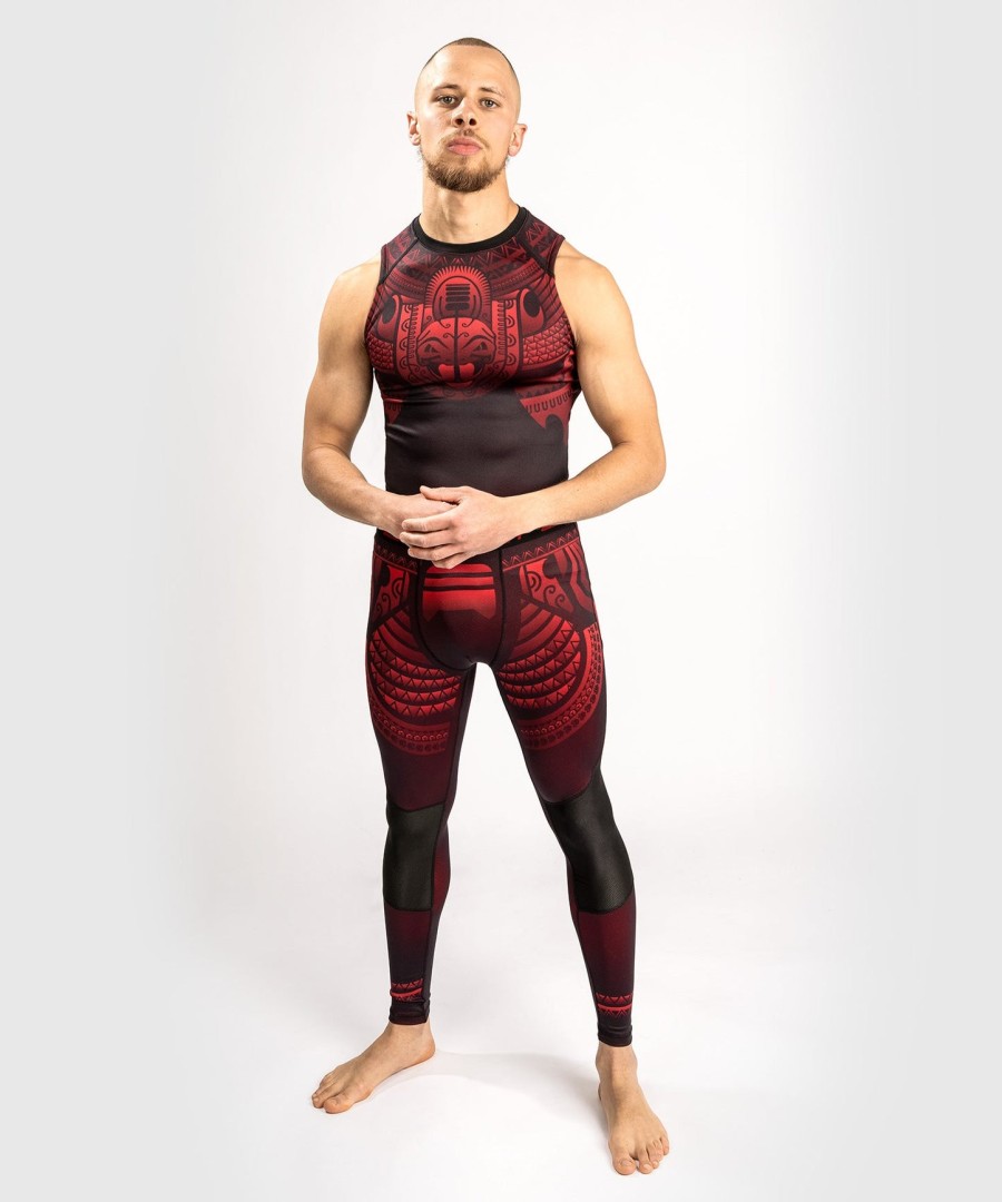 venum nakahi rashguard - Αμάνικο - ΜαύροΚόκκινο