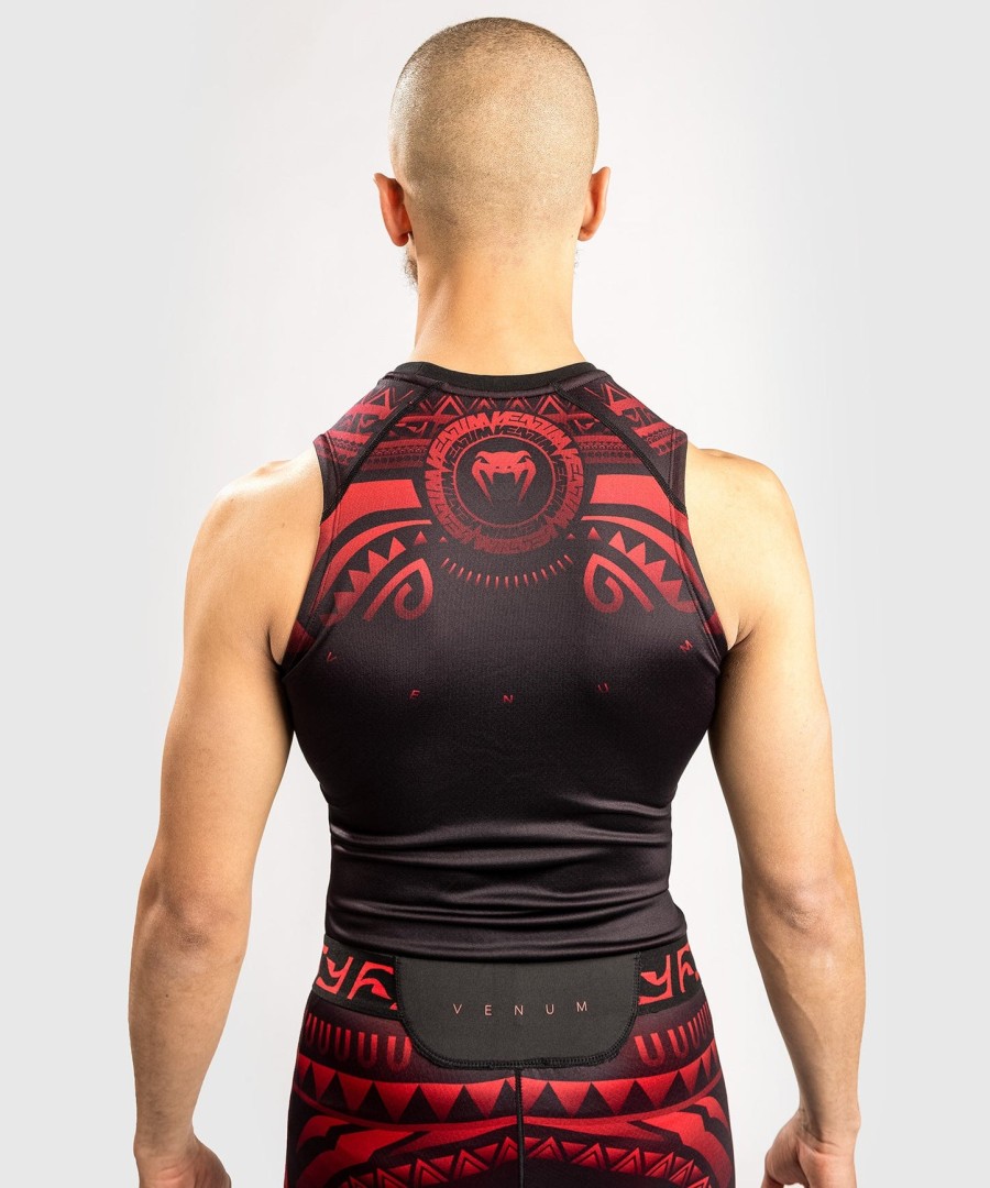 venum nakahi rashguard - Αμάνικο - ΜαύροΚόκκινο