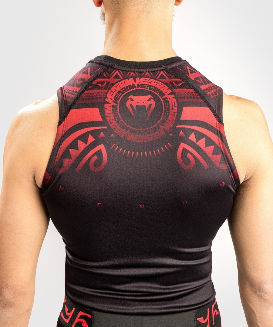 venum nakahi rashguard - Αμάνικο - ΜαύροΚόκκινο