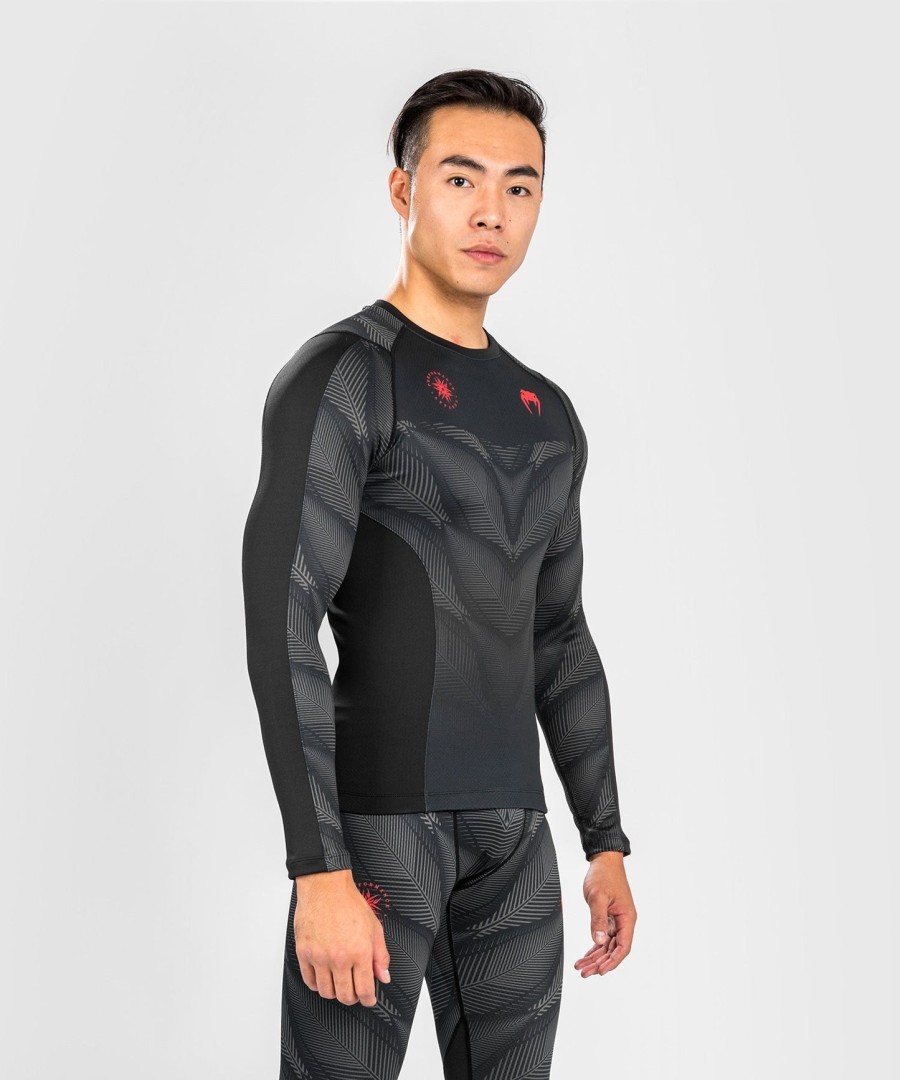 venum phantom rashguard Μακριά Μανίκια - ΜαύροΚόκκινο