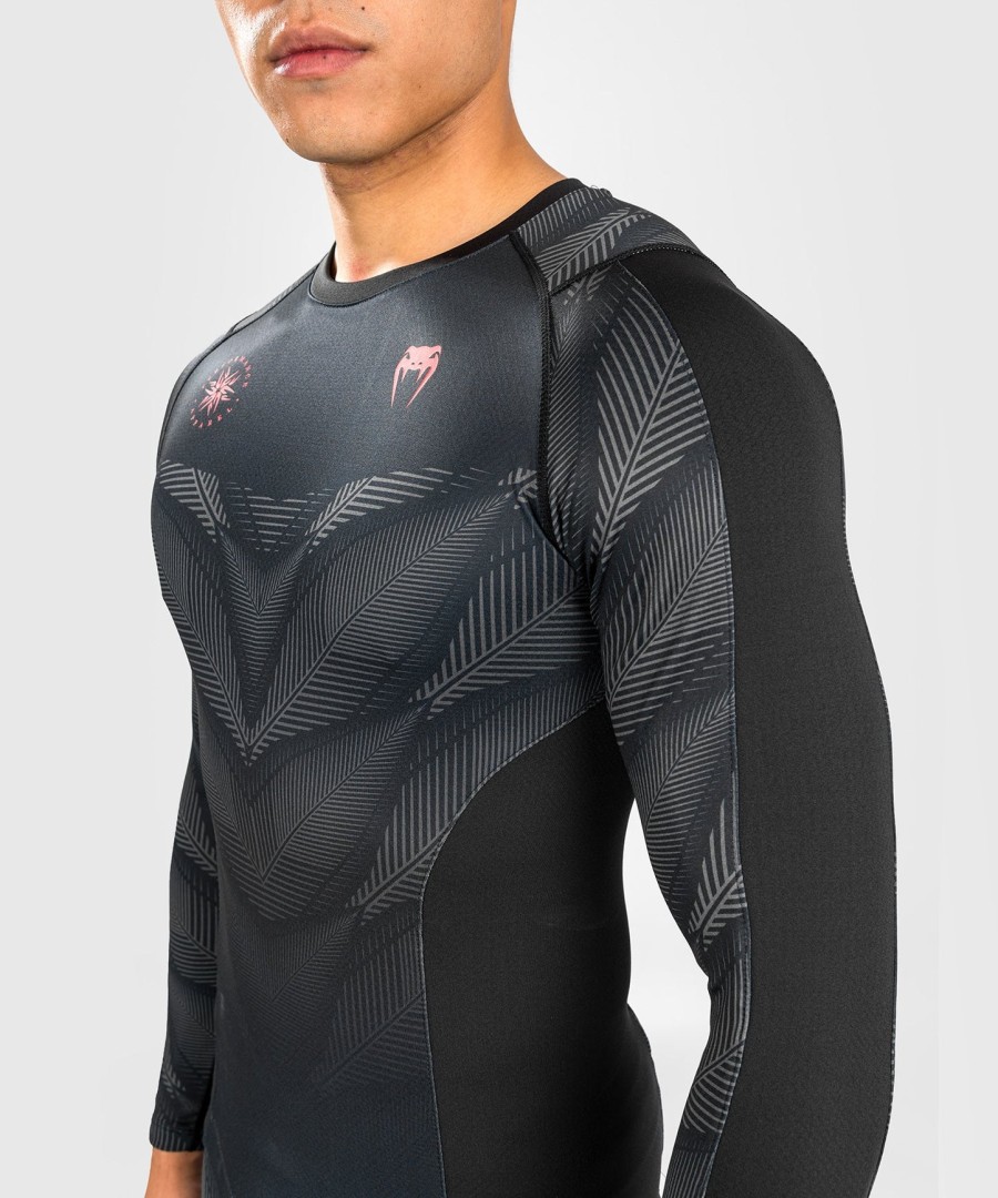 venum phantom rashguard Μακριά Μανίκια - ΜαύροΚόκκινο