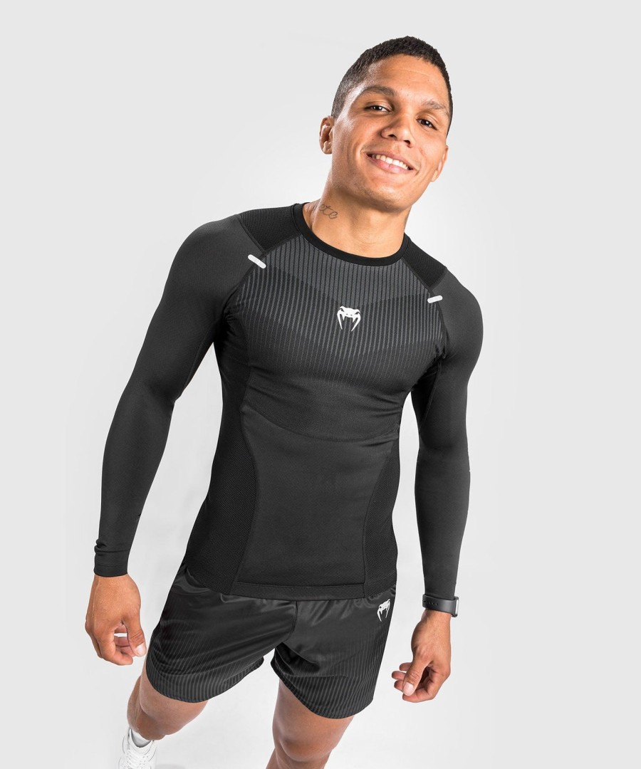 Μακρυμάνικο rashguard venum biomecha - ΜαύροΓκρι