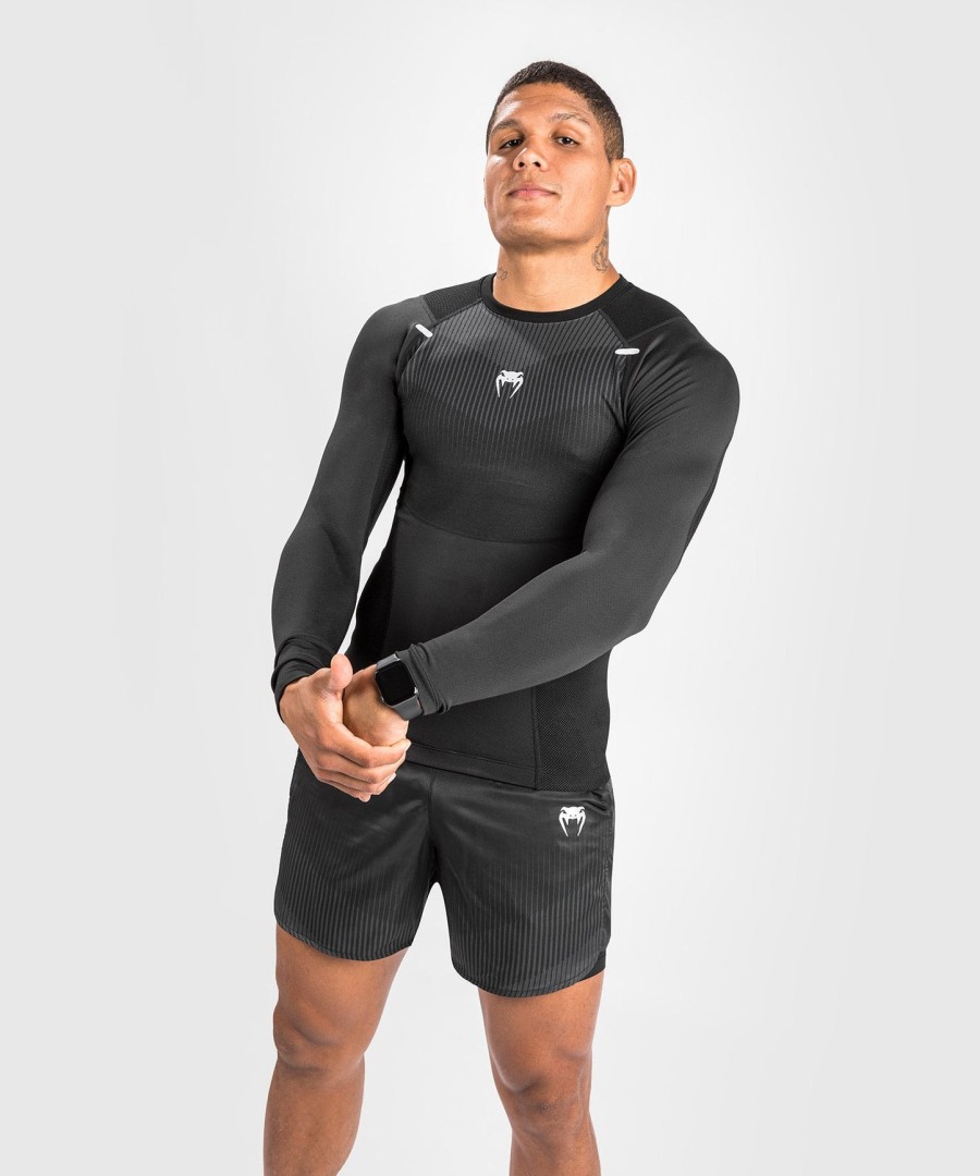 Μακρυμάνικο rashguard venum biomecha - ΜαύροΓκρι