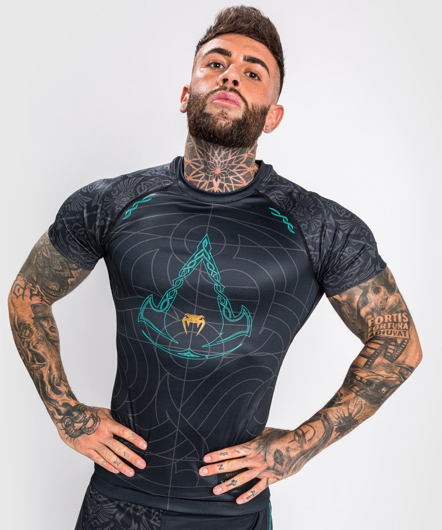 venum assassin creed reloaded rashguard - Κοντά Μανίκια - Μαύρο