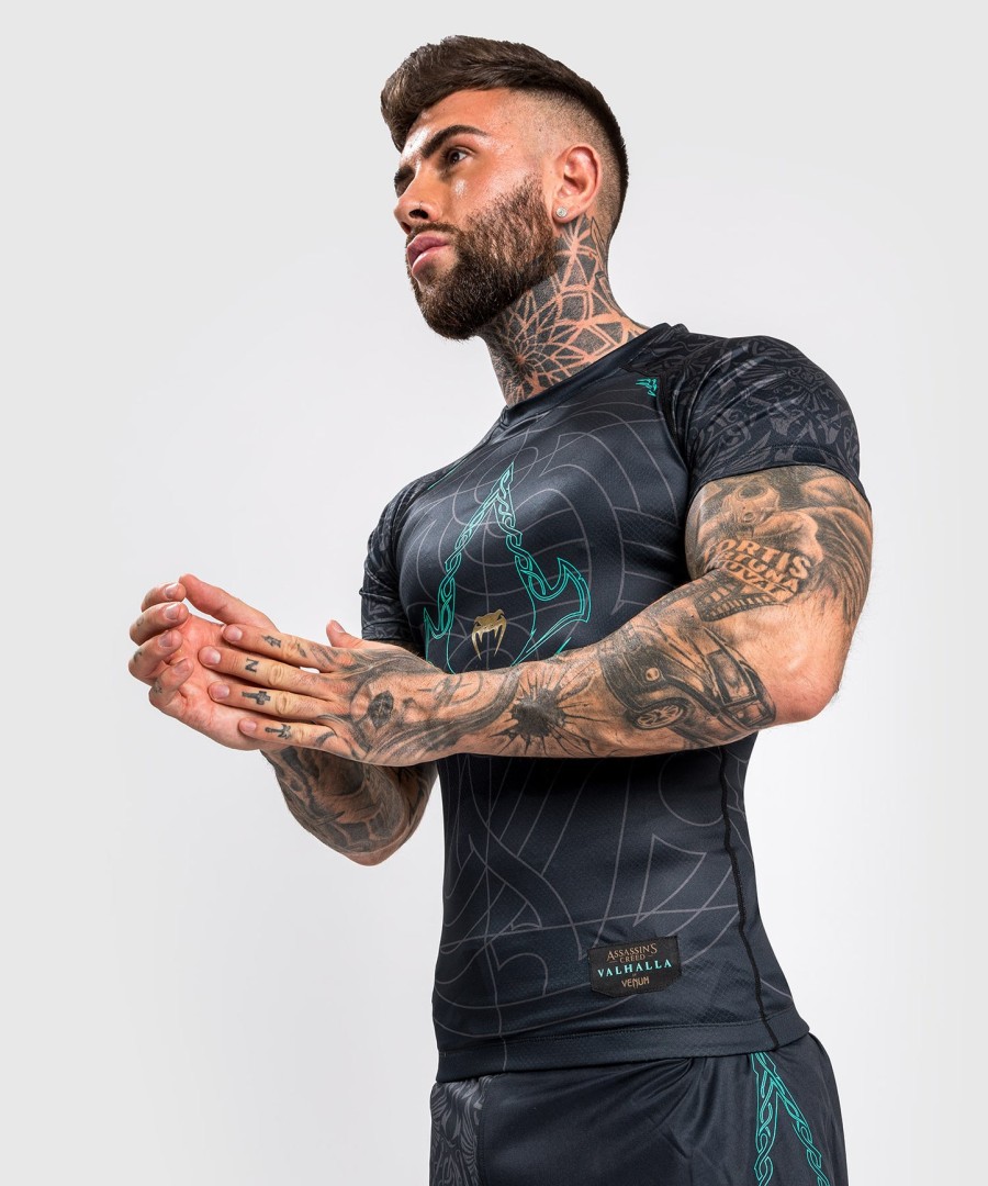 venum assassin creed reloaded rashguard - Κοντά Μανίκια - Μαύρο
