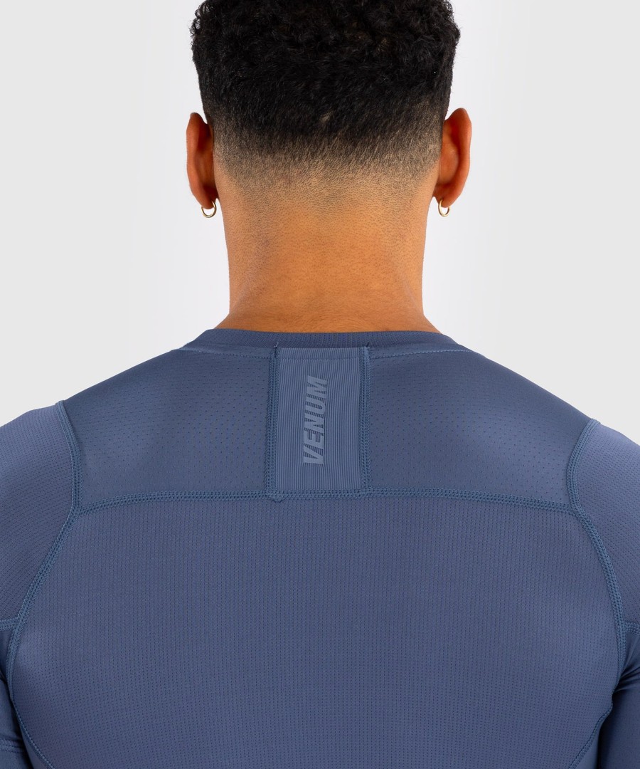 venum g-fit air Ανδρικό Κοντό Μανίκια rashguard - foggy blue