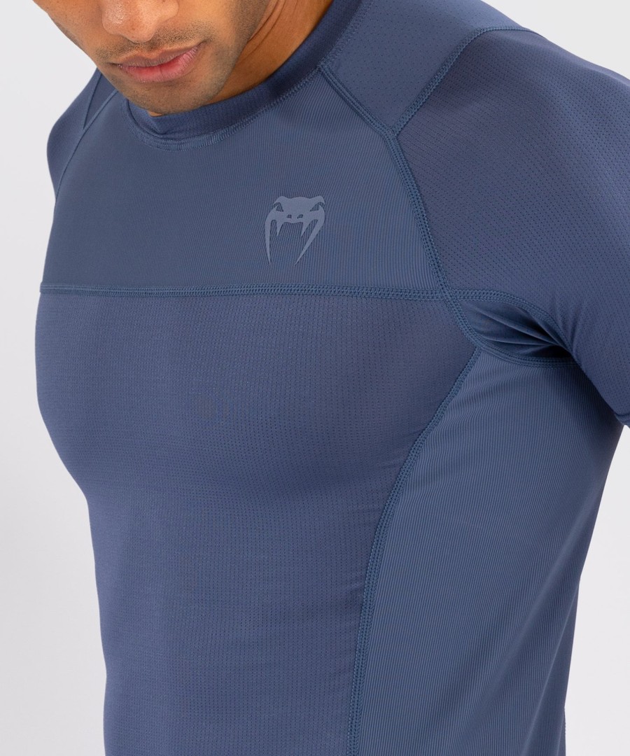 venum g-fit air Ανδρικό Κοντό Μανίκια rashguard - foggy blue