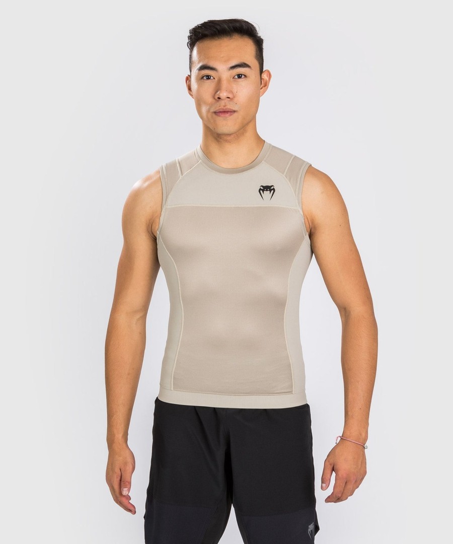 venum g-fit air rashguard Αμάνικο - Άμμος