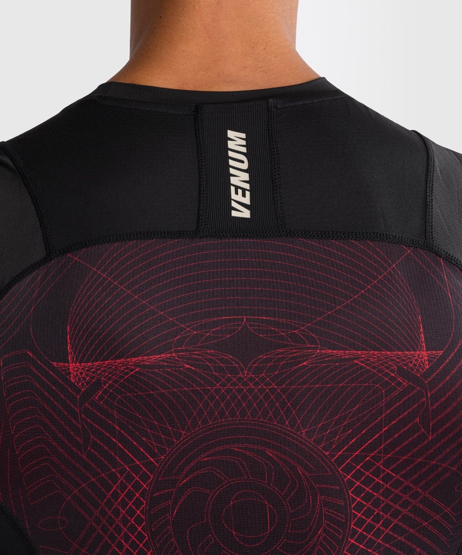 venum g-fit air Ανδρικό Αμάνικο Ρούχα - Βαθύ ΜαύροΦωτιά Κόκκινο