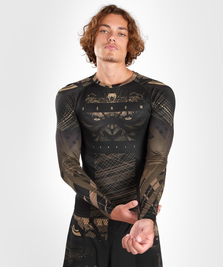 venum gorilla jungle rashguard Μακρυμάνικο - ΜαύροΆμμου