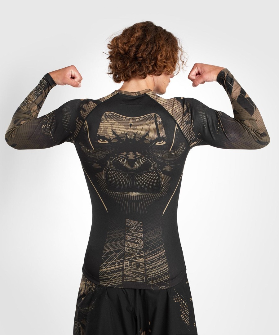 venum gorilla jungle rashguard Μακρυμάνικο - ΜαύροΆμμου