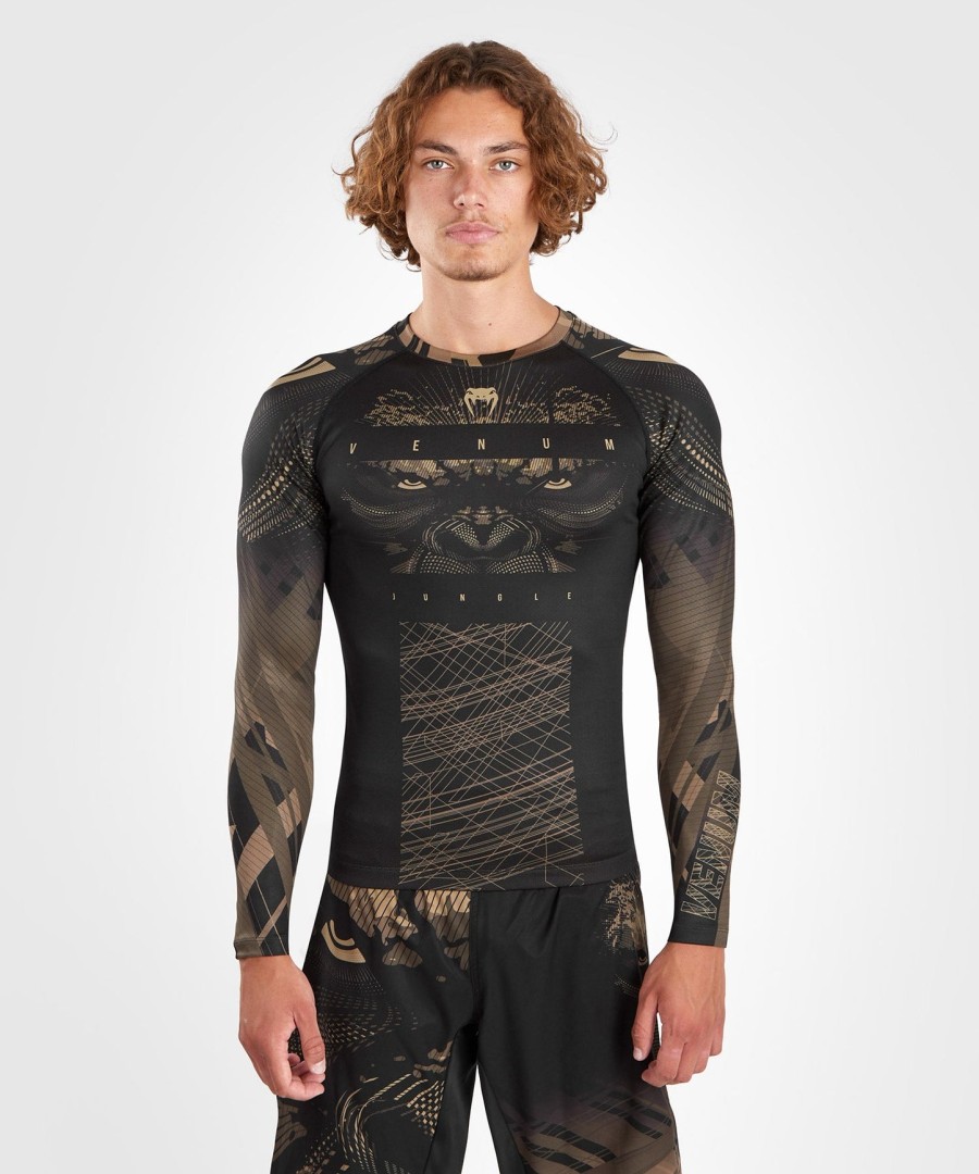venum gorilla jungle rashguard Μακρυμάνικο - ΜαύροΆμμου