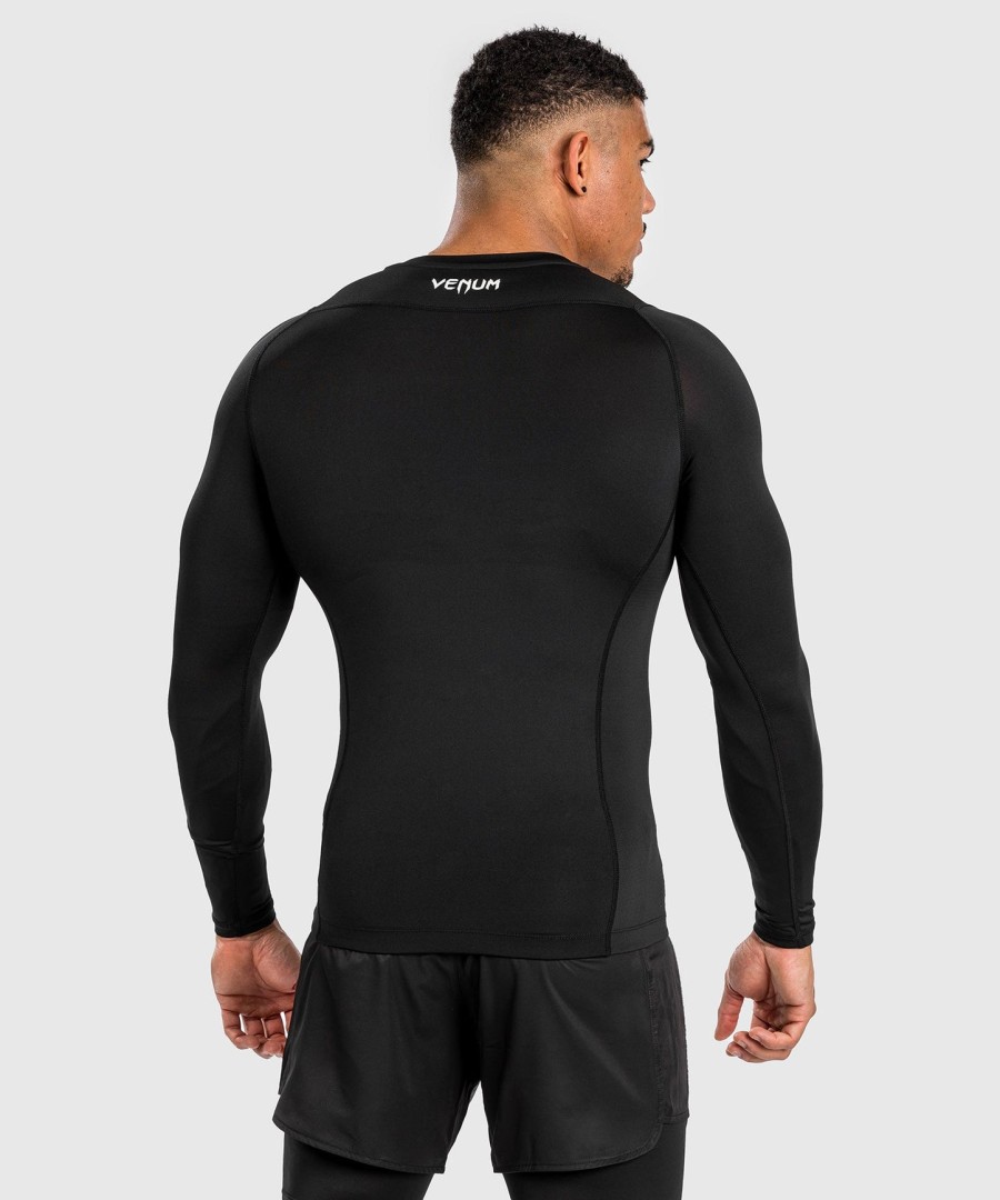 venum attack Ανδρικό Μακρυμάνικο rashguard - ΜαύροΓκρι