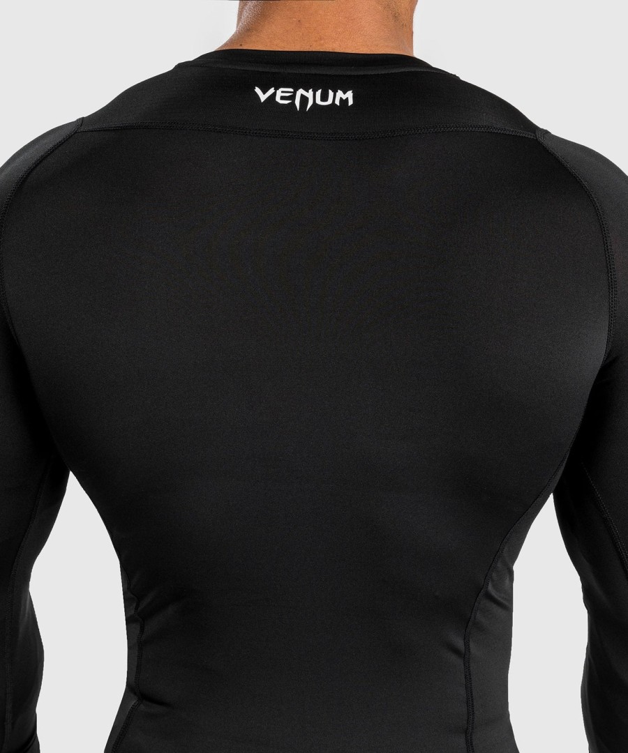 venum attack Ανδρικό Μακρυμάνικο rashguard - ΜαύροΓκρι