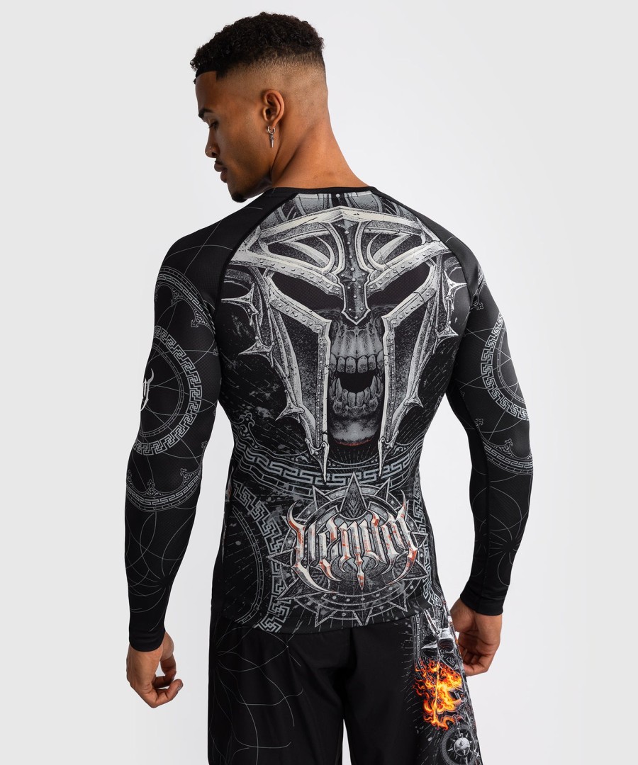 venum gladiator 5.0 Ανδρικό Μακρυμάνικο rashguard - ΜαύροΑσημί